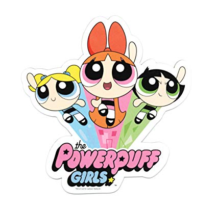 The Powerpuff Girls Car Magnet