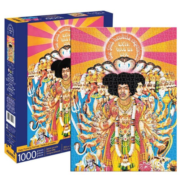Jimi Hendrix Axis 1000pc Puzzle
