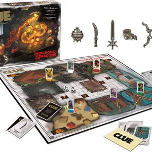 Dungeons and Dragons Clue Game