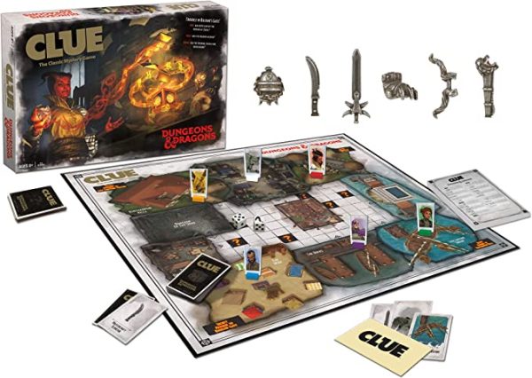 Dungeons and Dragons Clue Game
