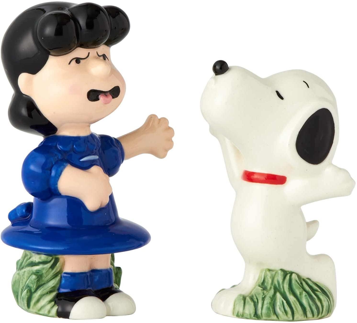 Peanuts Snoopy and Lucy Salt and Pepper Shakers