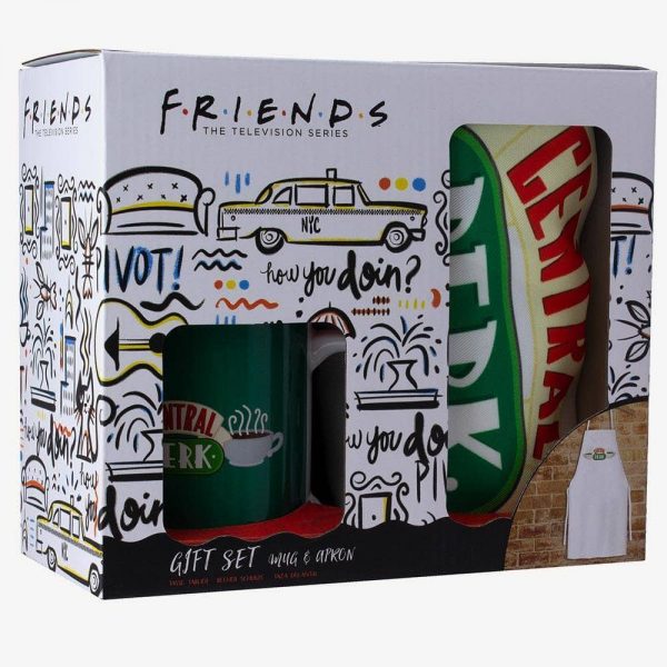 Friends Central Perk Mug and Apron Set