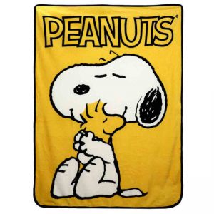 Peanuts Snoopy and Woodstock Blanket