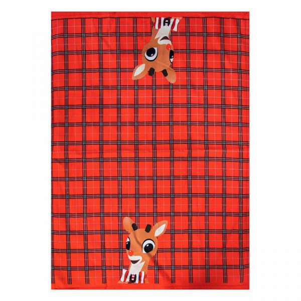 Rudolph Dish Towel