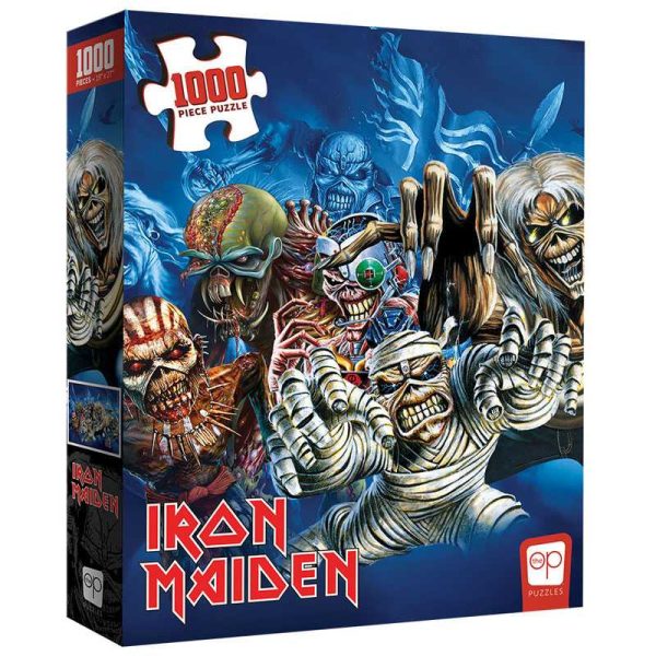 Iron Maiden The Faces of Eddie 1000pc Puzzle