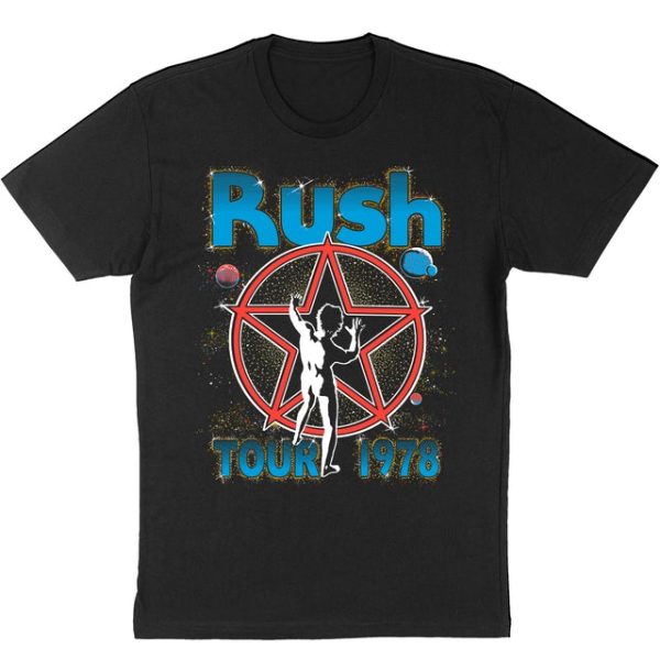 Rush Tour Starman 1978 Shirt