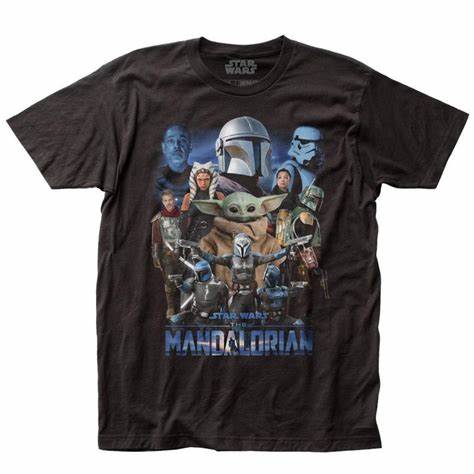 Star Wars Mandalorian 12 Mando Collage Shirt