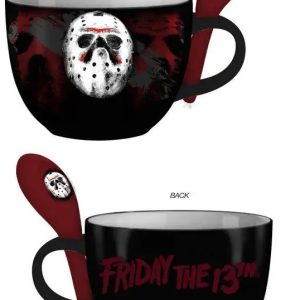 Friday The 13th Soup Mug & Spoon