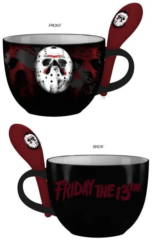 Friday The 13th Soup Mug & Spoon