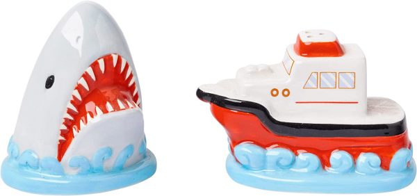 Jaws Salt and Pepper Shakers