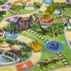 Jurassic Park Game of Life Board Game - gameboard and game pieces