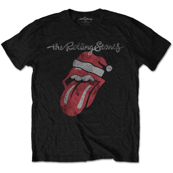 Rolling Stones Santa Lick Shirt
