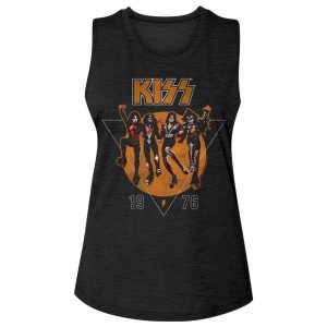 Kiss 1976 Juniors Tank Top
