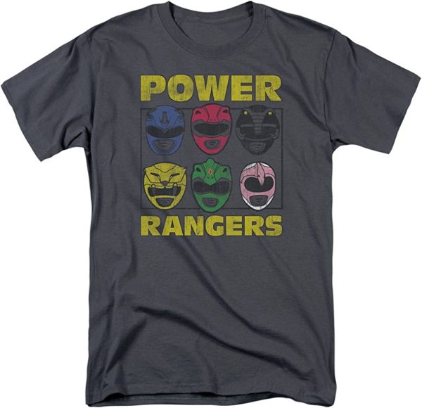 Power Rangers Heads Shirt