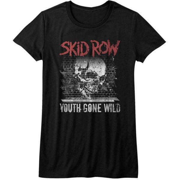 Skid Row Youth Gone Wild Juniors Shirt