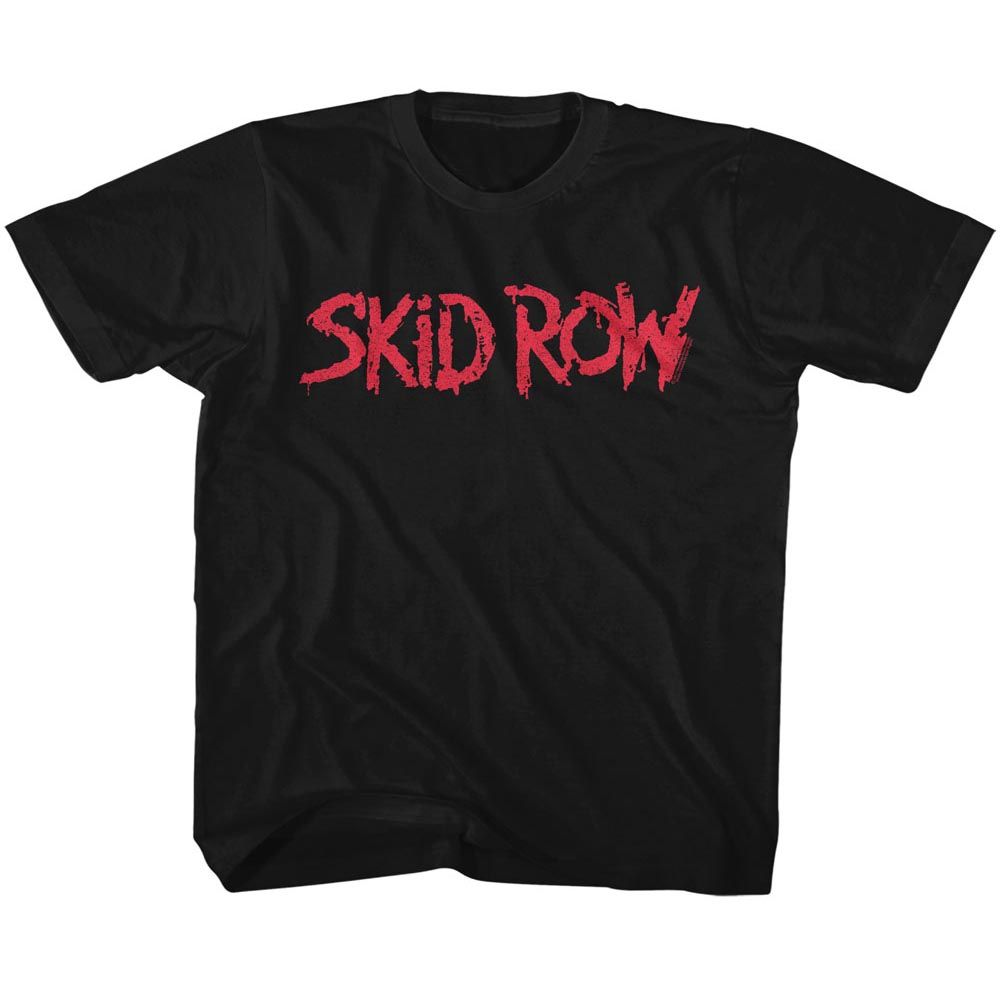 Skid Row: Red Logo Shirt for Youth – Shop Retro Active and Retro Active ...