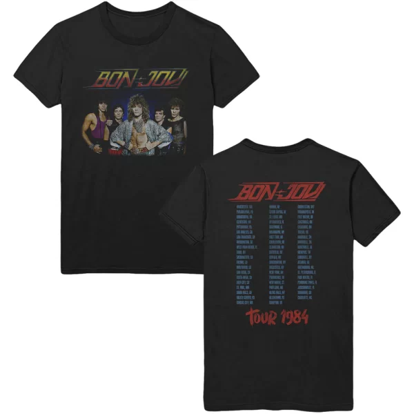 Bon Jovi 1984 Tour Shirt
