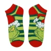 Grinch Stripe Sock Design