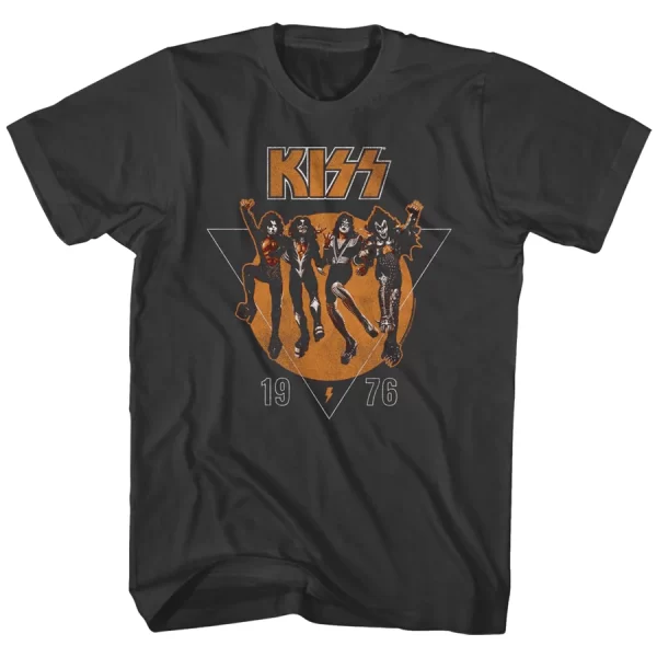 Kiss 1976 Smoke Shirt