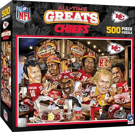 NFL All Time Greats Chiefs Puzzle