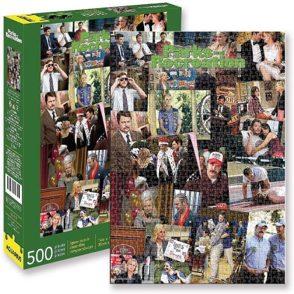 Parks & Rec collage puzzle 500 pieces