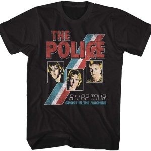 Police Ghost in the machine shirt