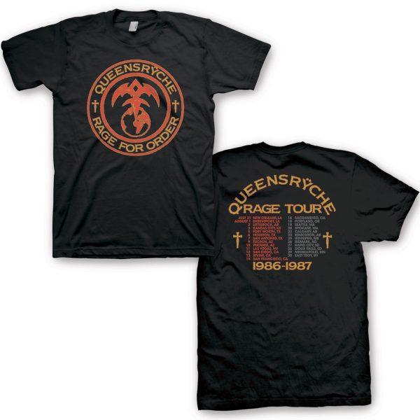 Queensryche Rage For Order Shirt