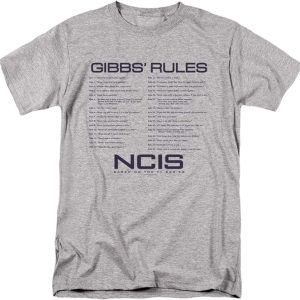 NCIS Gibbs Rules Shirt