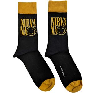 Nirvana Black and White Socks
