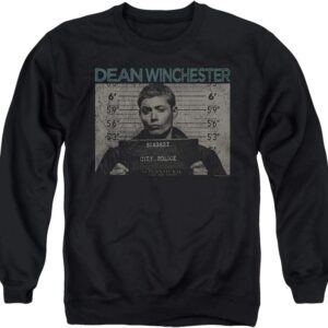 Dean Winchester Mugshot Sweatshirt