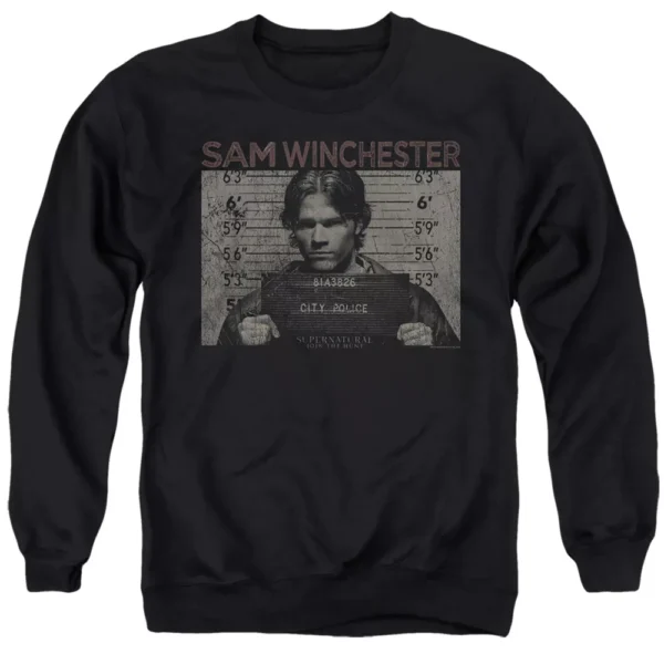 Supernatural Sam Mugshot Sweatshirt